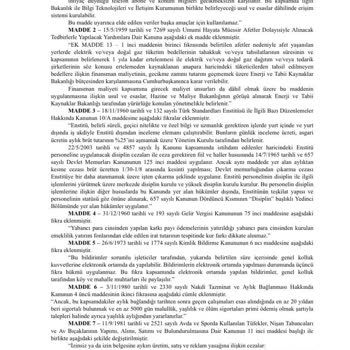 Denizbank Kanun Hükmünden Kararnameye Uymuyor