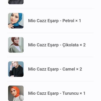 Organic Scarfs Online Verdiğim Siparişim Eksik Geldi