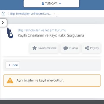 Vodafone IMEI Eşleştirmede Numaram Görünmüyor