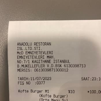 Kaba McDonald's 4. Levent Personeli