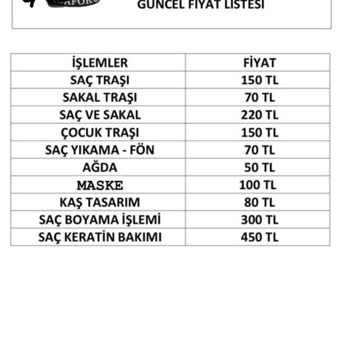 Berberler Odası Berber Tıraş Artışları 2023