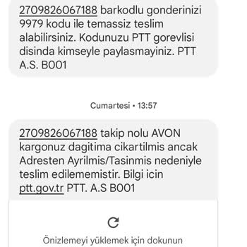 PTT Kargo Yasal Süreye Uymama