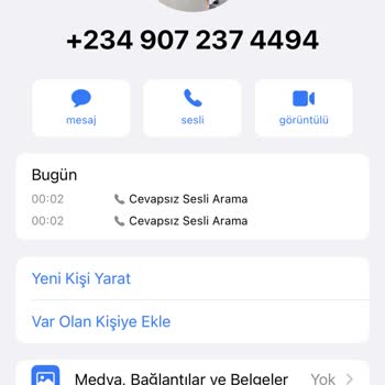 WhatsApp +234 Kodlu Arama