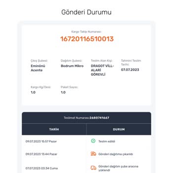 Sürat Kargo'nun Büyük Sorumsuzluğu