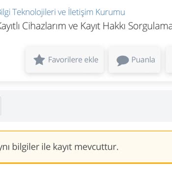 BTK (Bilgi Teknolojileri ve İletişim Kurumu) IMEI Kayıtlı Numara Değiştirme