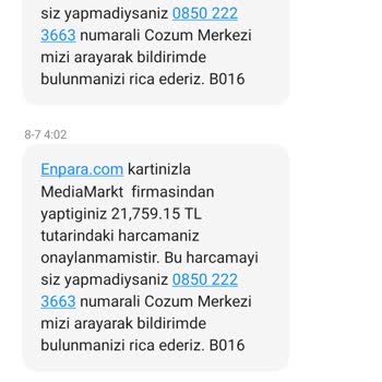 Enpara Kk Sistem Sorunu. Alacağım TV Yi Alamadım. Çözüm Yok.