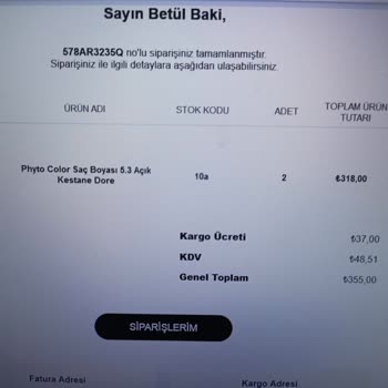 Phyto Ecza Gruptan Sipariş İadesi Şikayeti
