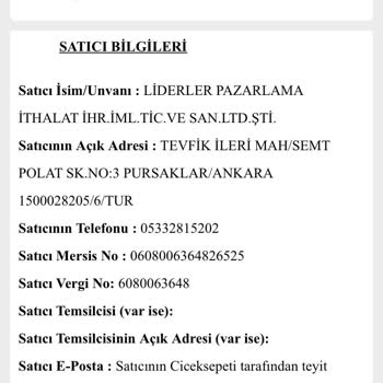 Sandalie Bir Buçuk Aydır Kargolanmayan Bahçe Takımı