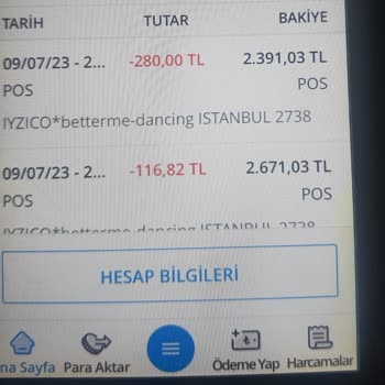 Betterme Talep Etmediğim Hizmetin Ücretini Kartımdan Çekti