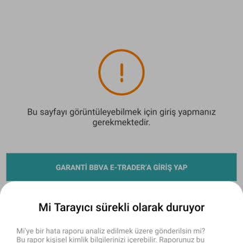 Xiaomi Mi Hata Raporu