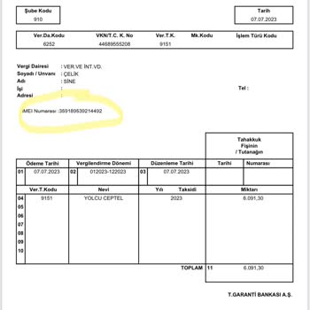 Bilgi Teknolojileri (BTK) Sistem & Cep Telefonu IMEI Kayıt Sorunlar