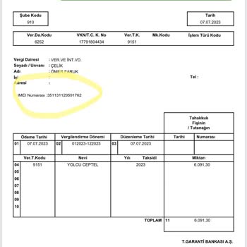Bilgi Teknolojileri (BTK) Sistem & Cep Telefonu IMEI Kayıt Sorunlar
