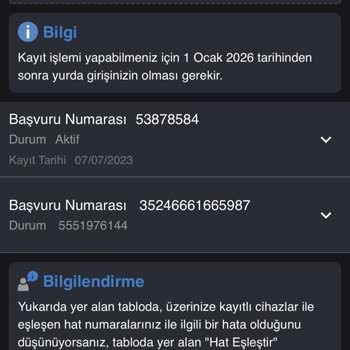 BTK (Bilgi Teknolojileri ve İletişim Kurumu) 2. Hattım İle IMEI Eşleştirme Sorunu.