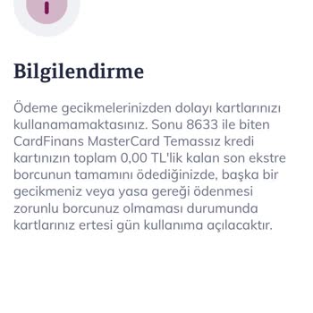 QNB Finansbank Kredi Kartı Limit Kısıtlaması Kalkmadı