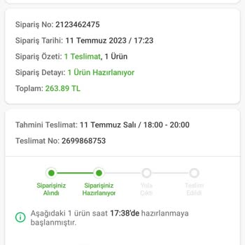 istegelsin Trendyol'dan Verdiğim Bebek Maması Siparişi İle İlgili Sorunlar