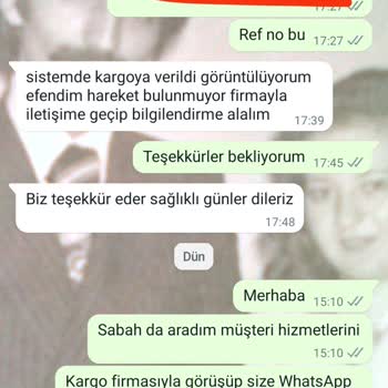 evdeeczane.com Ürünün Kargoda Kaybolması Ve Bilgi Verilmemesi