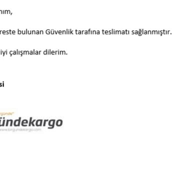 A101 Firması Teslim Edilmeyen Ürün