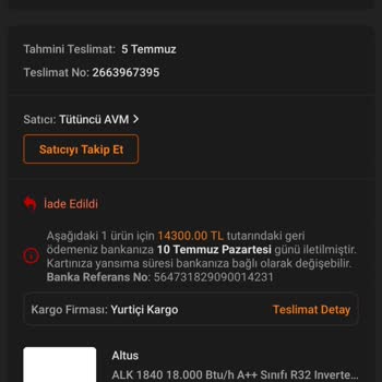 Tütüncü AVM Şikayet Ve Çözüm Önerisi