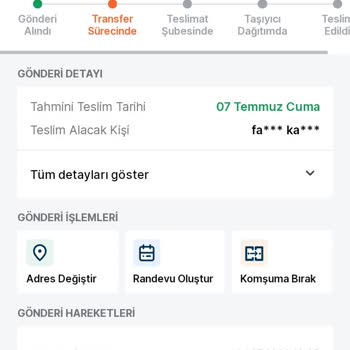 Trendyol Express Kargo Ürünlerim Elime Ulaşmadı