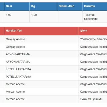 Sürat Kargo Teslim İçin Dağıtıma Bile Çıkmayan Kargo