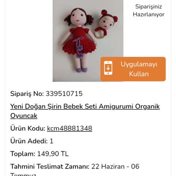 Oyuncak Park Paramı Aldı Ürünü Göndermiyor