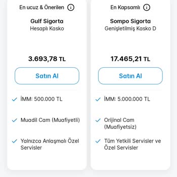 Sigortam.net Kasko Teklifi 4.900TL Poliçe Hatasını Düzeltim Ücreti 11.000 TL