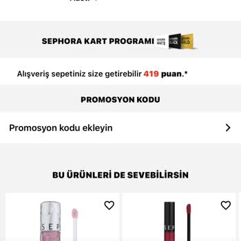 Sephora Ücretsiz Ürün Hakkımı Vermiyor