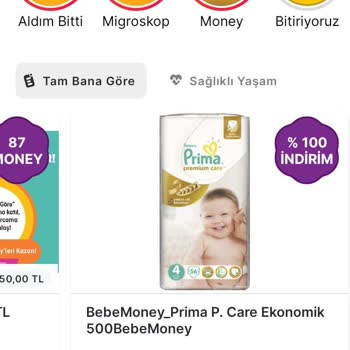 Migros Bebe Money Kampanya Kullanamamam