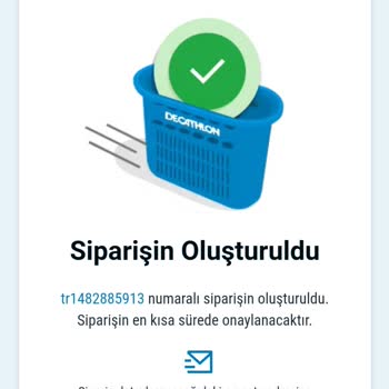Decathlon Online Sipariş Sorunu