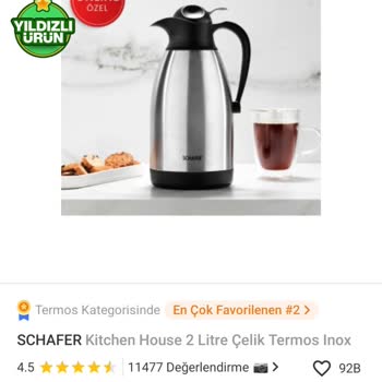 Schafer Termosu Garanti Sorunu