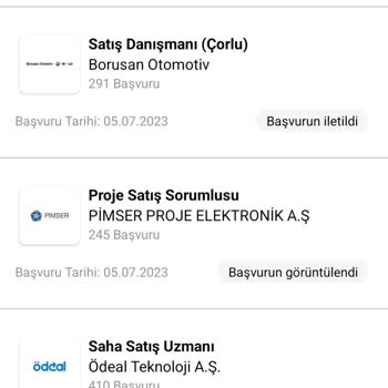 Kariyer.net İs Arama Platformunda Başvurular Görüntülenmiyor