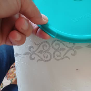 Tupperware Şeker Kap Kapağının Kırıklığı