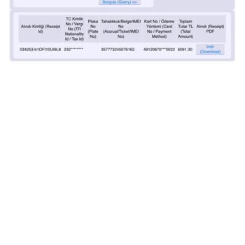 BTK (Bilgi Teknolojileri ve İletişim Kurumu) İnteraktif VD'den Ödenen IMEI Kayıt Harcı Edevlette Görünmüyor!