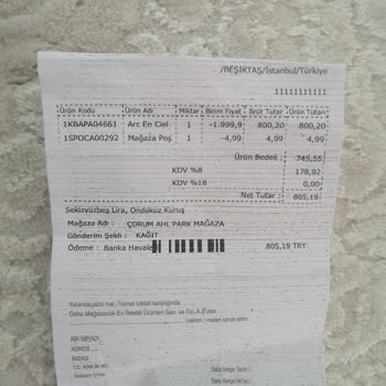 Madame Coco Ücret İadesi Sorunu