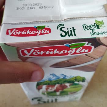 Yörükoğlu Sütten Peynir Kesiği Gibi Şeyler Çıktı.