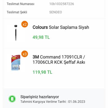 Koçtaş Ürün Teslim Edilmedi