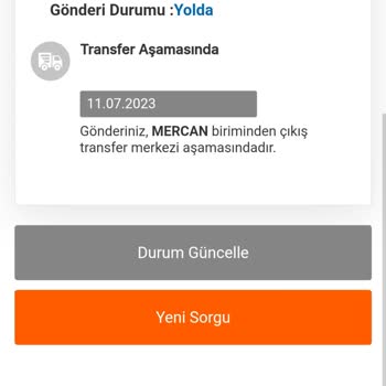 MNG Kargo Mercan Çıkış Birimi Kargomu İşleme Almıyor