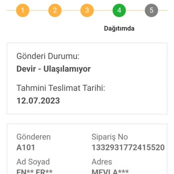 Bir Günde Kargo Siteden Sipariş Gelmiyor. 1 Hafta Beklendiği Halde.