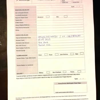 Sürat Kargo Ürünlerimi Kayıp Etti İade Yapmıyor.