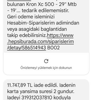Hepsiburada Sitesini Ürünümü Tedarik Edemediğini Söyleyip İptal Etti
