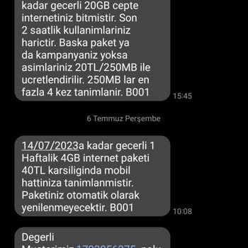 Türk Telekom Nakil İşlemi İçin Verilen Randevu Tarihinde Gelmedi