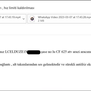 CFMOTO Satış Sonrası Hizmetlerin Yetersizliği