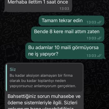 Yemeksepeti Ödemelerimi Yapmıyor, Muhasebeci Ulaşamıyorum!
