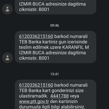 PTT Kargo Evde Olduğum Halde Evde Değilmişim Kargomu Teslim Etmiyor
