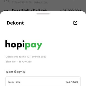 Param Hopipay Komisyon Yok Dediği Halde Komisyon Kesti