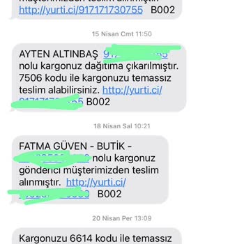 Yurtiçi Kargomu Eve Getirmedi