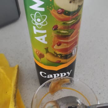 Cappy Meyve Suyunun İçinden Parçalar Çıkması