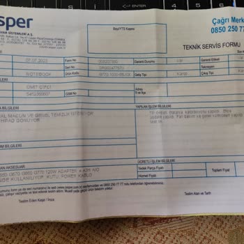 Casper Yetkili Servisi Hizmet Kalitesi