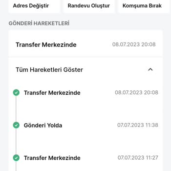 Trendyol Express Kargo Gecikmesi