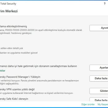 Hepsiburada Kaspersky Total Securty Lisans Anahtarı